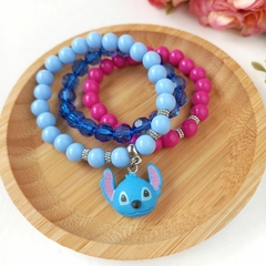 Pulseira Stitch - Kit com 3 unidades na internet