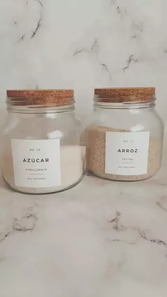 Frascos de vidrio