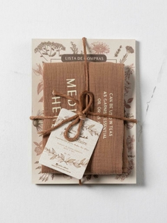 Paño herbs + lista de compras