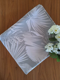 Mantel gabardina impermeable hojas combinadas - comprar online