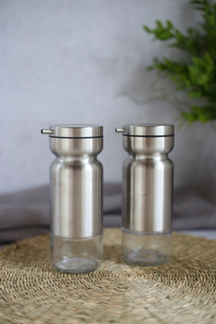 Aceitera acero x 2
