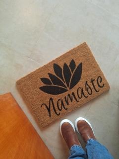 Felpudo namaste