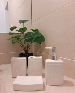 Set baño x4 piezas en internet