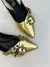 Sapatilha Mayara- Pewter e Ouro - loja online