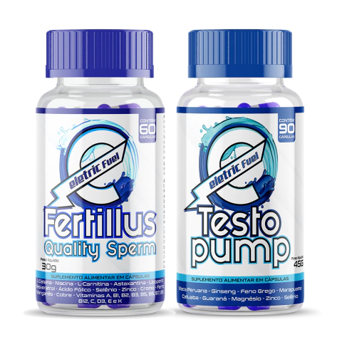 Kit Fertillus 60cps + Testo Pump 90cps