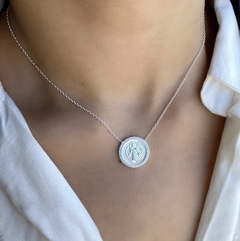 Medalha São Bento em prata 925