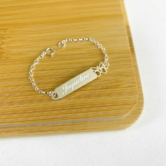Imagem do Pulseira chapa personalizada infantil