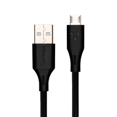 Cable USB a Micro USB Negro - Vorago CAB-M01