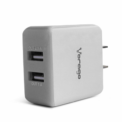 Cargador universal de pared 2 USB 2.0 Vorago AU-106