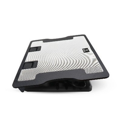 BRobotix Base Enfriadora para Laptop 17", con Ventilador de 1400RPM, Negro/Blanco en internet