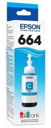 Botella De Tinta Cian 664 70ml Original. Epson