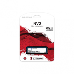 SSD 500GB, PCI Express 4.0, M.2. Kingston NV2 NVMe