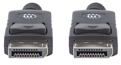 Cable DisplayPort Macho, 4K, 60Hz, 1 Metro, Negro. Manhattan - comprar en línea
