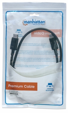 Cable DisplayPort Macho, 4K, 60Hz, 1 Metro, Negro. Manhattan en internet