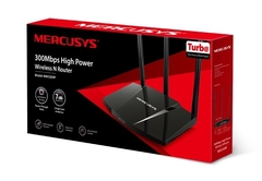 Router Mercusys Fast Ethernet MW330HP, Alámbrico, 300 Mbit/s, 3x RJ-45, 2.4GHz, 3 Antenas Externas de 7dBi - comprar en línea