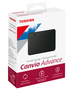 Disco Duro Externo 2.5", 4TB, USB, Blanco. Toshiba Canvio Advance V10 - PROVETEC