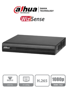 Dahua DVR de 16 Canales XVR1B16-I para 1 Disco Duro, max. 6TB, 1x RJ-45, 2x USB 2.0