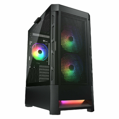 Gabinete Gamer COUGAR Duoface RGB - Media Torre - ATX/CEB/E-ATX/Micro ATX/Mini ITX - Panel Lateral