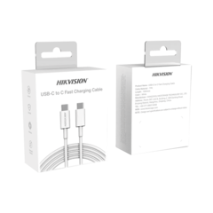 Cable TIPO C-TIPO C / 1 Metro / Ideal para Celulares Android / Carga Rápida 3 Amp / Carga y Sincronización de Datos/ HIKVISION - comprar en línea