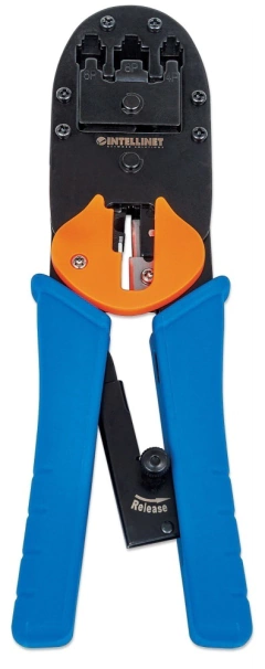 Pinza Crimpadora Intellinet para Plug Modular RJ-45/RJ-12/RJ-11 en internet