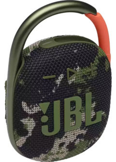 Bocina Portátil Clip 4, Bluetooth, Inalámbrico, 5W RMS, USB, Camuflaje - Resistente al Agua. JBL - PROVETEC