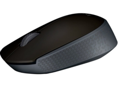 Mouse Logitech Óptico M170, Inalámbrico, USB, Negro/Gris
