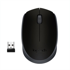 Mouse Logitech Óptico M170, Inalámbrico, USB, Negro/Gris en internet