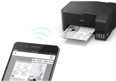 Multifuncional Epson EcoTank L3250, Color, Inyección, Inalámbrico, Print/Scan/Copy - tienda en línea