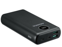 Cargador Portátil (power Bank) Adata Negro, Capacidad 20000 Mah, Interfaz 1xusb-c, 2xusb 2.0, Soporta 3 Dispositivos en internet