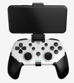 Gamepad | Kontrol React G575 | Android, IOS, PC, PS3, PS4, Switch Inalámbrico Bluetooth 5.0 | Con Vibración, Botones Programables | Blanco-Negro - tienda en línea