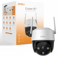 Camara IP IMOU Crusier SE+ 2MP, IR 30m, Exterior, Microfono, Micro SD, Autotracking, WIFI, Full color