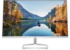 Monitor LCD 23.8", Full HD, FreeSync, 75Hz, HDMI, Blanco/Plata. HP M24fw