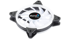 Ventilador Aerocool Duo 12 LED RGB, 120mm, 1000RPM, Negro - PROVETEC