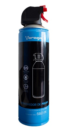 Aire Comprimido Vorago CLN-300-AC, 660ml