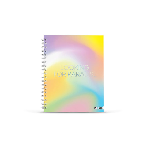 Cuaderno 16×21 Mooving - Pastel
