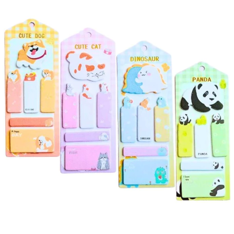 Post it Animalitos x 6