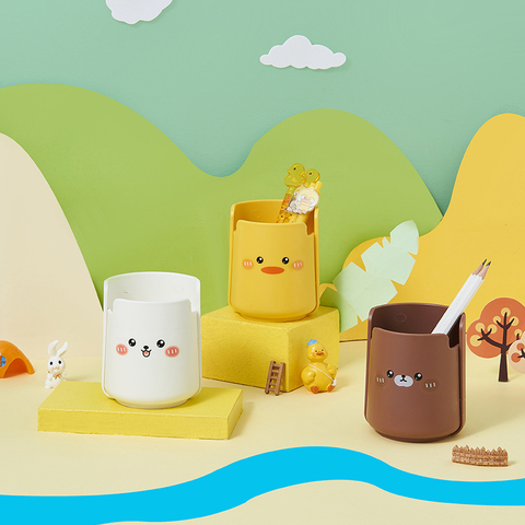 Organizador Portalápices Animal con Apoya Celular - comprar online