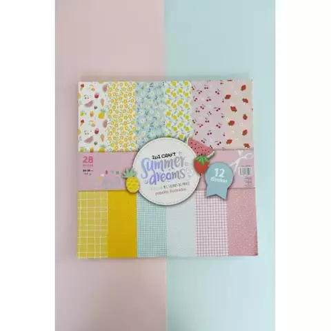 Set de papel IBICRAFT para scrapbooking - SUMMER 30 - comprar online