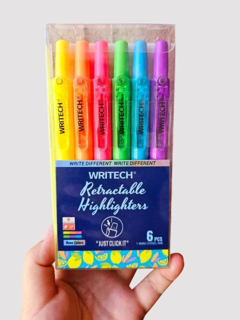 WRITECH - RESALTADORES RETRACTILES SET X 6 - comprar online