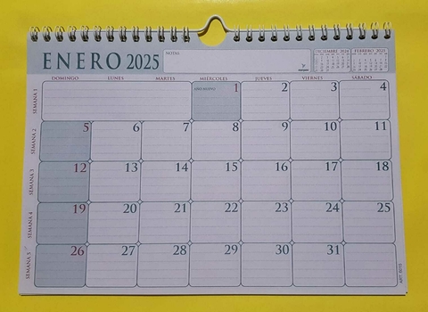 Organizador Anual CLÁSICO horizontal - Norpac
