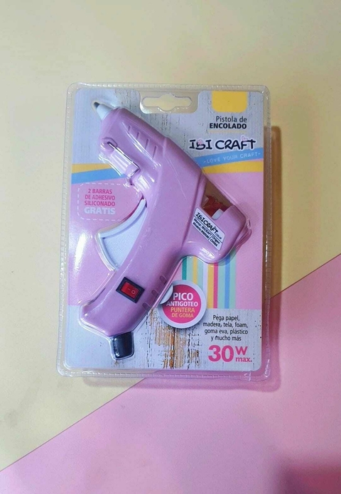 Pistola encoladora motex/ibicraft 30w - pastel