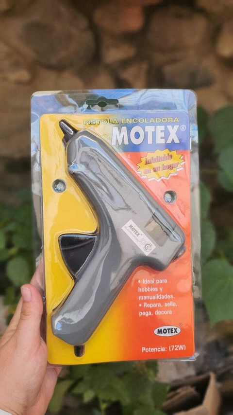 Pistola encoladora motex - 72w gris - comprar online