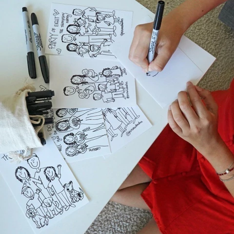 Marcador Sharpie - Punta fina