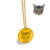 Collar con mascota redondo