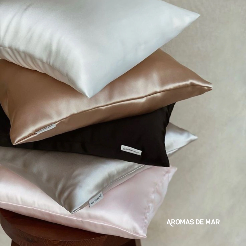 Funda para almohada de satén ANTIFRIZ