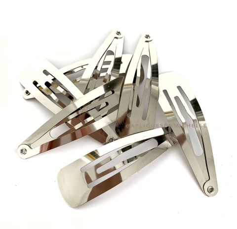 Tic Tac Prateado Liso G 5,5cm - 10 unidades