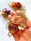 Arranjo Floral Inverno 1 - kit 9 peças