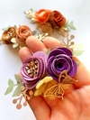 Arranjo Floral Inverno 2 - kit 9 peças