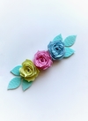 Kit Floral Feltro Candy Colors 1