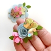 Kit Floral Primavera Azul